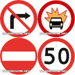 Za pomocą znaków zakazu można między innymi zamknąć lub ograniczyć wjazd pojazdów, zabronić wykonywania określonych manewrów np. skręcania lub wyprzedzania, wprowadzić ruch jednokierunkowy, a także ograniczyć lub zabronić zatrzymywania lub postoju pojazdów